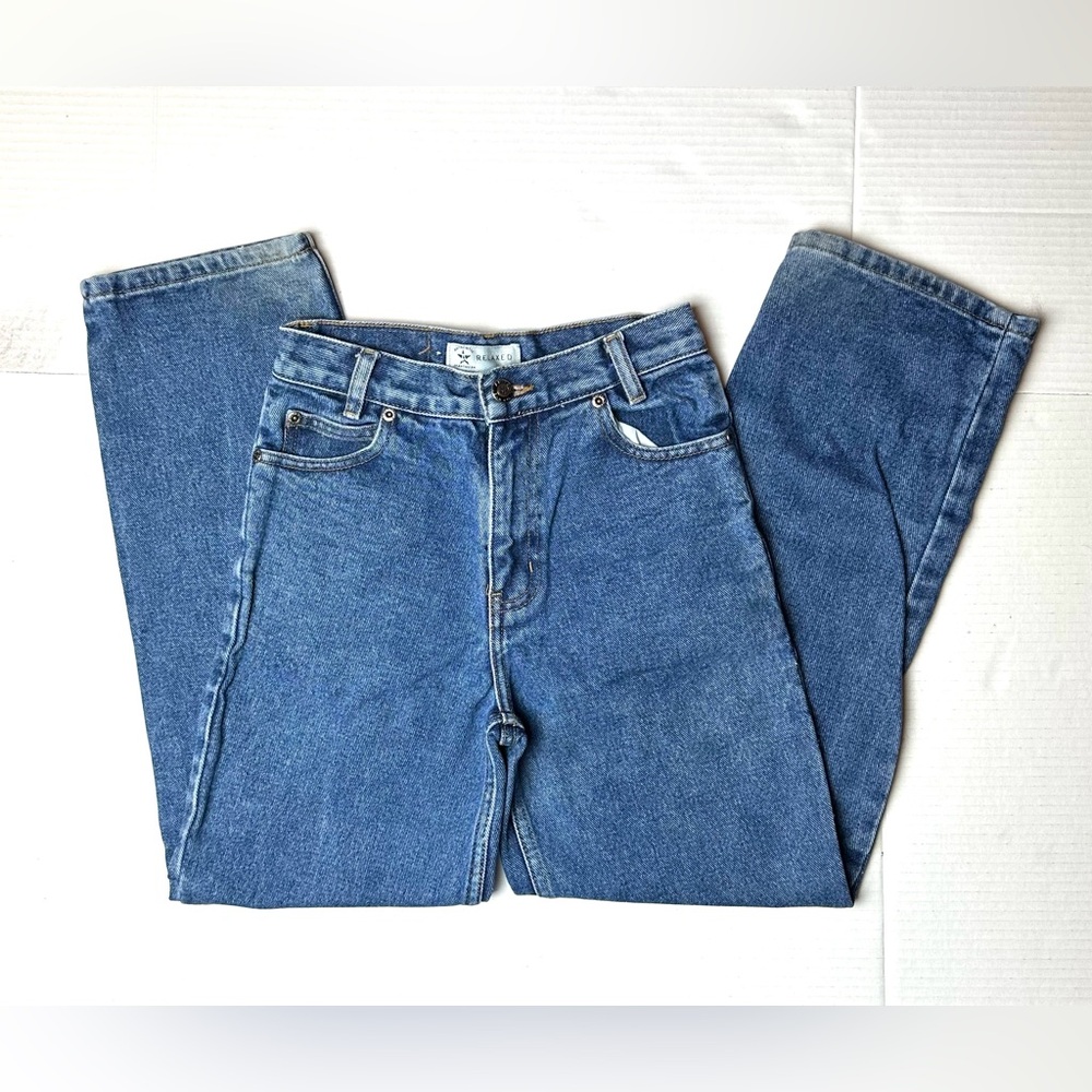 Vintage Arizona Western‎ High Rise Slim Denim Jeans Womens Juniors 11 Straight